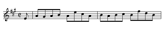 Odiham Races - staff notation