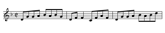 O'Dowd's - staff notation