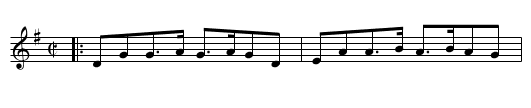 O'ER THE MOOR AMANG THE HEATHER - staff notation