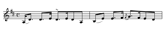 O'er the Muir Amang the Heather - staff notation