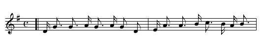 O'ER THE MUIR AMANG THE HEATHER - staff notation