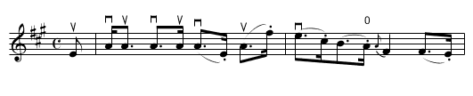 OF AW THE AIRTS THE WINDS CAN BLOW -- STRATHSPEY - staff notation