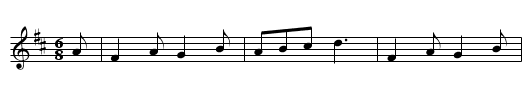 Off She Goes!       (jig)      0914 - staff notation