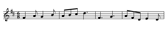Off She Goes - staff notation