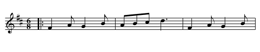 Off She Goes - staff notation
