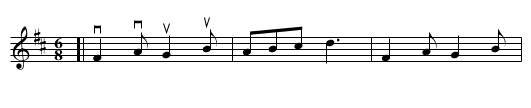 OFF SHE GOES - staff notation