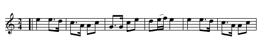 OFT IN THE STILLY NIGHT - staff notation
