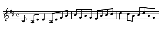 O'Gara, Faral - staff notation