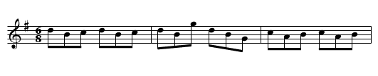 Oh Dear, What Can the Matter Be? - staff notation