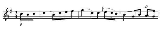 OH! HASTE AND LEAVE THIS SACRED ISLE - staff notation