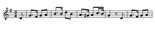 Oh no we never mention her. CJF.048 - staff notation