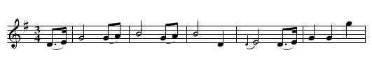OH! ON O CHRI O! - staff notation