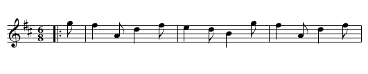 Oíche Nollag - staff notation