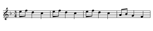 Oj czy jadla czy nie jadla - staff notation