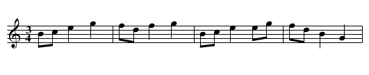 Oj karbowym orac - staff notation