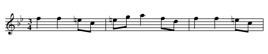 Oj moja Marysiu da niegodzienas tego - staff notation