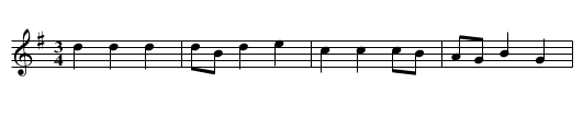 Oj myslalas dziewczyno da ze ja o cie szalal - staff notation