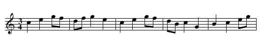 Oj nad gora nad gora - staff notation