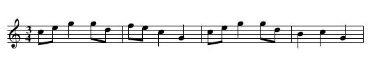 Oj nie dbam ja o palac - staff notation