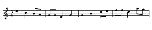 Oj nieboraczek Maciek - staff notation