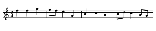 Oj panowie panowie - staff notation