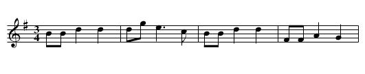 Oj smierc moja nie bierzze  mnie jeszcze - staff notation