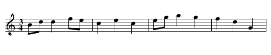 Oj szli parobcy z karczmy - staff notation