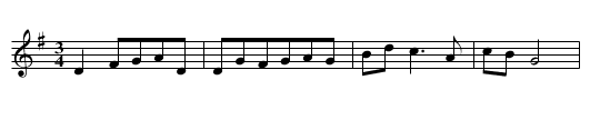 Oj tam za dworem na bloniu - staff notation