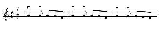 O'KELLY'S JIG - staff notation