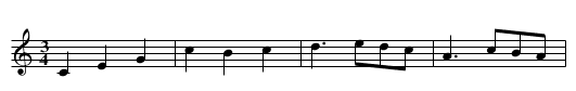 Oklahoma Waltz [2] - staff notation