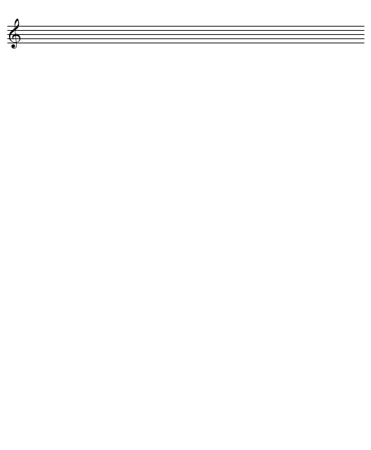 Oklavay?m Paz?y?m - staff notation