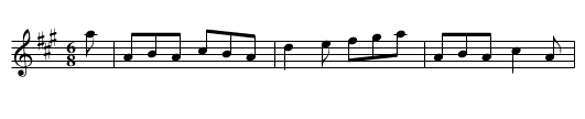 Old as the Hills [1] - staff notation