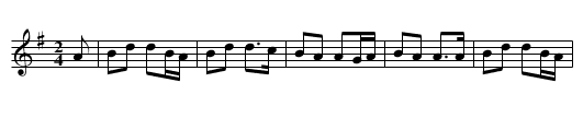 Old Ball - staff notation