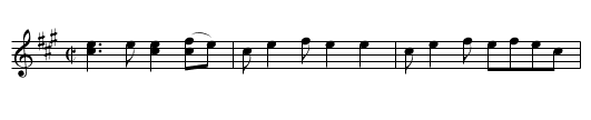 Old Blue Bonnet [2] - staff notation