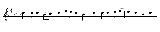 Old Brass Wagon - staff notation