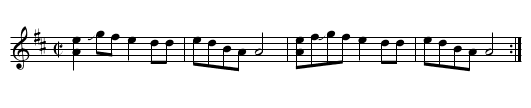 Old Cotton Eyed Joe - staff notation