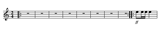 OLD DAN TUCKER - staff notation