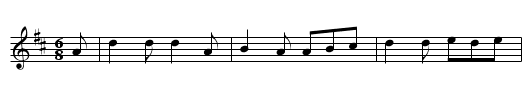 Old Figary O' - staff notation