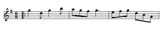 Old Glanville. JJo8.015 - staff notation