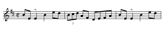 Old Gorman's Reel - staff notation