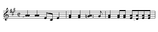 Old Granny Rattletrap [1] - staff notation