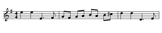 Old Grey Cat, The - staff notation
