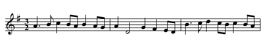 OLD HAILE HORNPIPE, THE  - staff notation