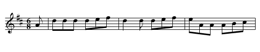 Old Hickory - staff notation