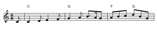 Old Hob - staff notation