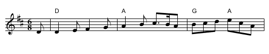 Old Hob - staff notation