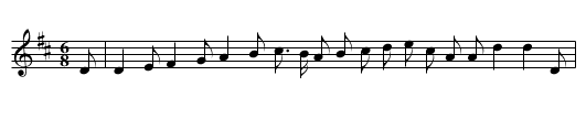 Old Hob - staff notation