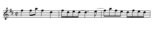 Old Jake Gilly - staff notation