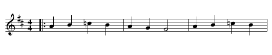 Old Joe Clark - staff notation
