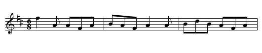 Old Joe's Jig - staff notation